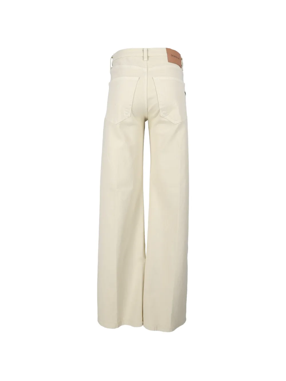 DONDUP Jeans met wijde pijpen Beige