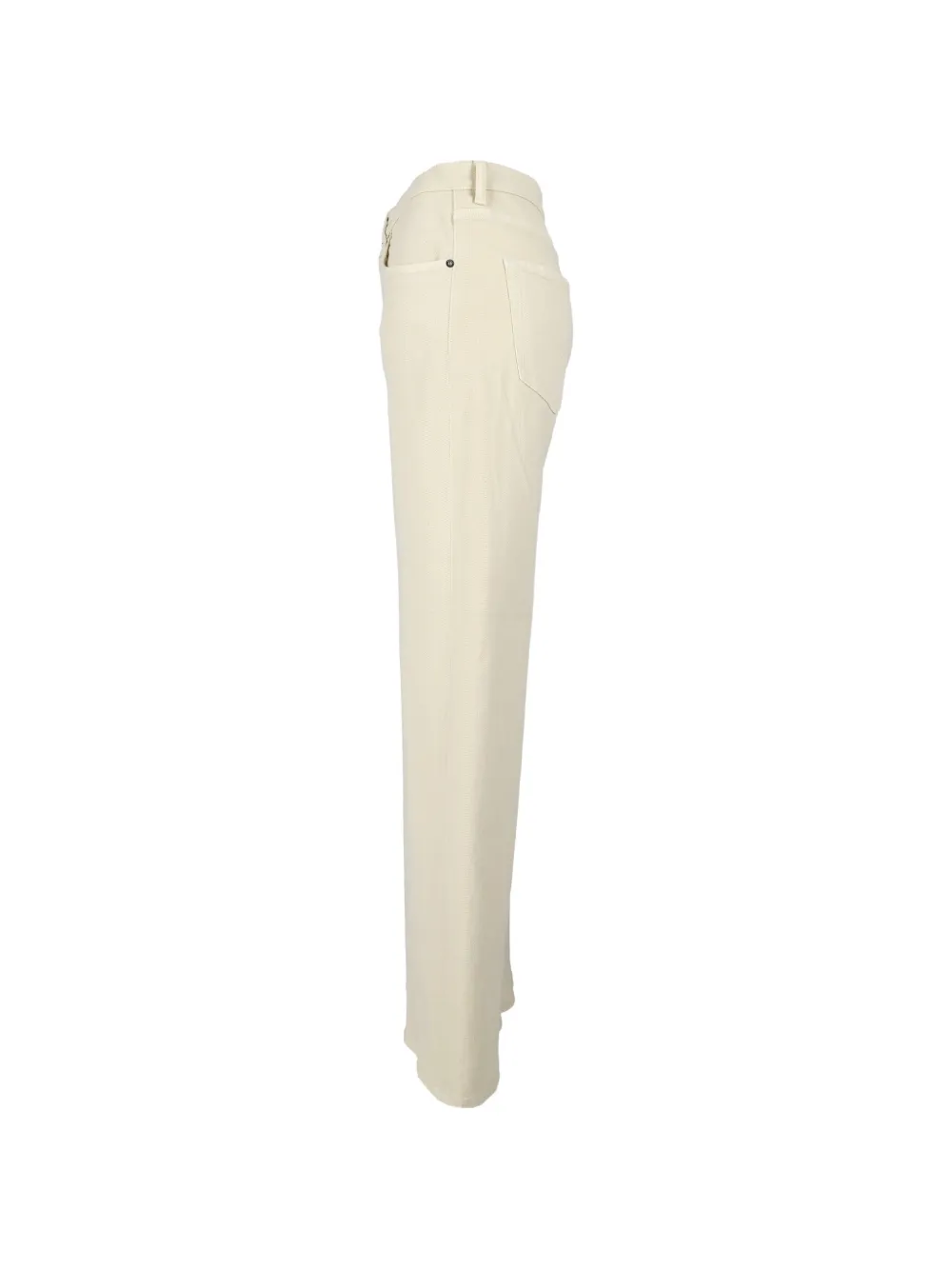 DONDUP Jeans met wijde pijpen Beige