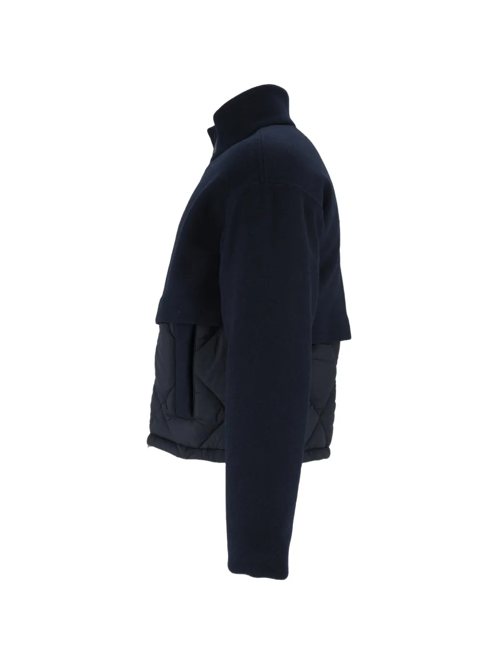 K-Way Mandie gewatteerd jack met vlakken Blauw