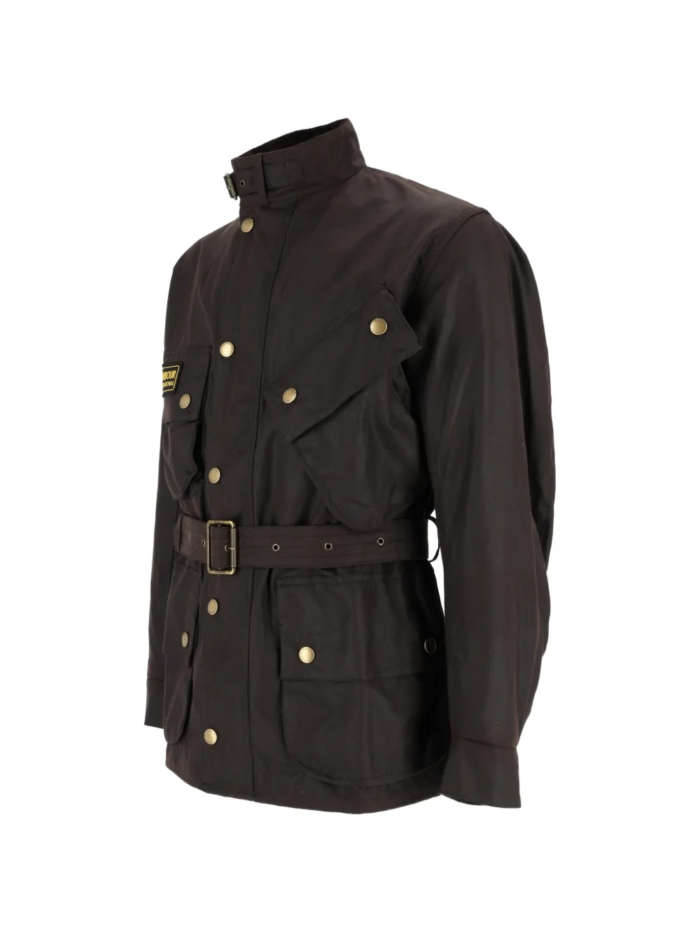 Barbour International Original gewaxt jack Bruin