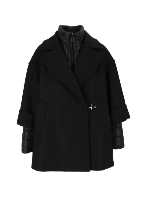 Fay quilted-insert wool-blend jacket