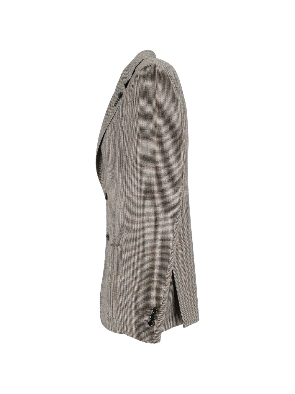 Lardini Roma Prince of Wales geruite blazer Bruin