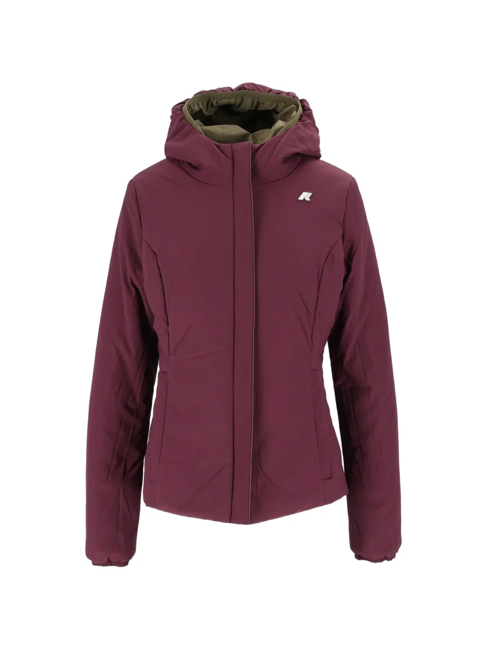 K-Way Jack met capuchon Groen
