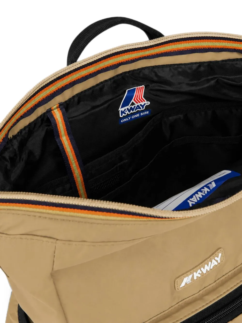 K-Way Maizy rugzak met logopatch Bruin