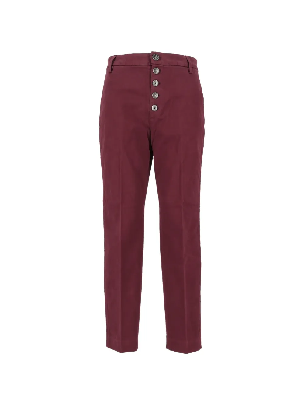 DONDUP KIDS Pantaloni Nima con bottoni - Rosso