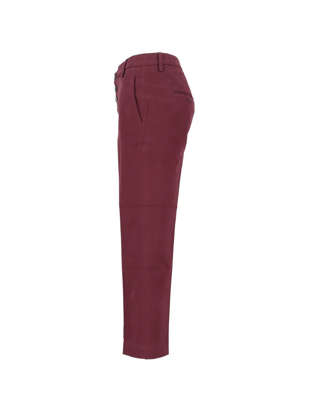DONDUP KIDS Nima broek met knopen Rood