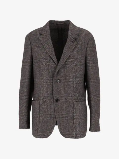Lardini Roma Prince of Wales check-pattern blazer