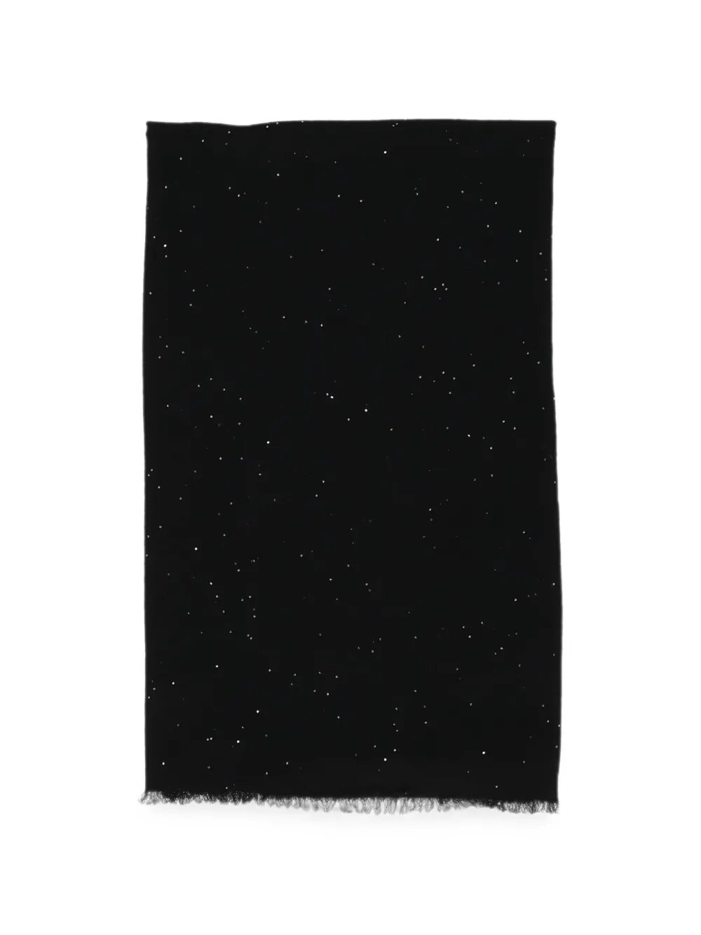 Faliero Sarti Sciarpa Raissa con paillettes - Nero