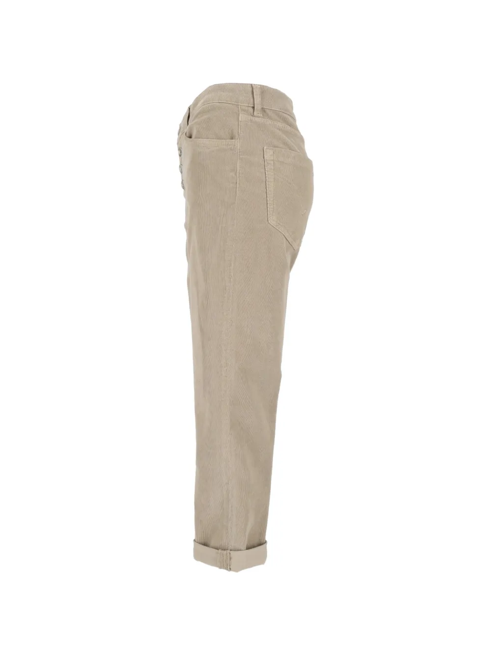DONDUP Koons ribfluwelen broek Beige