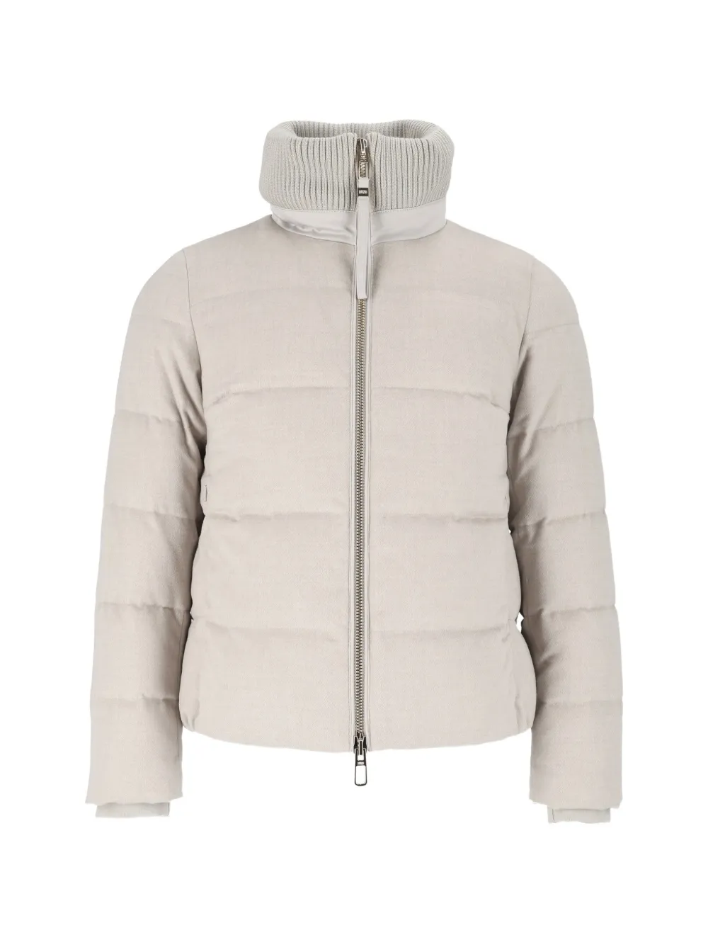 Duno padded high-neck jacket - Toni neutri