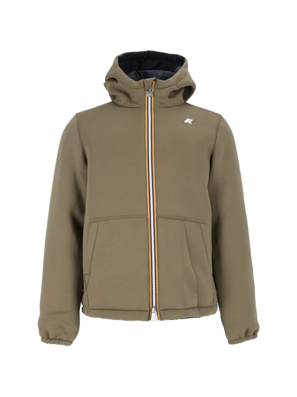 K-Way Jack Spacer jack met capuchon Blauw