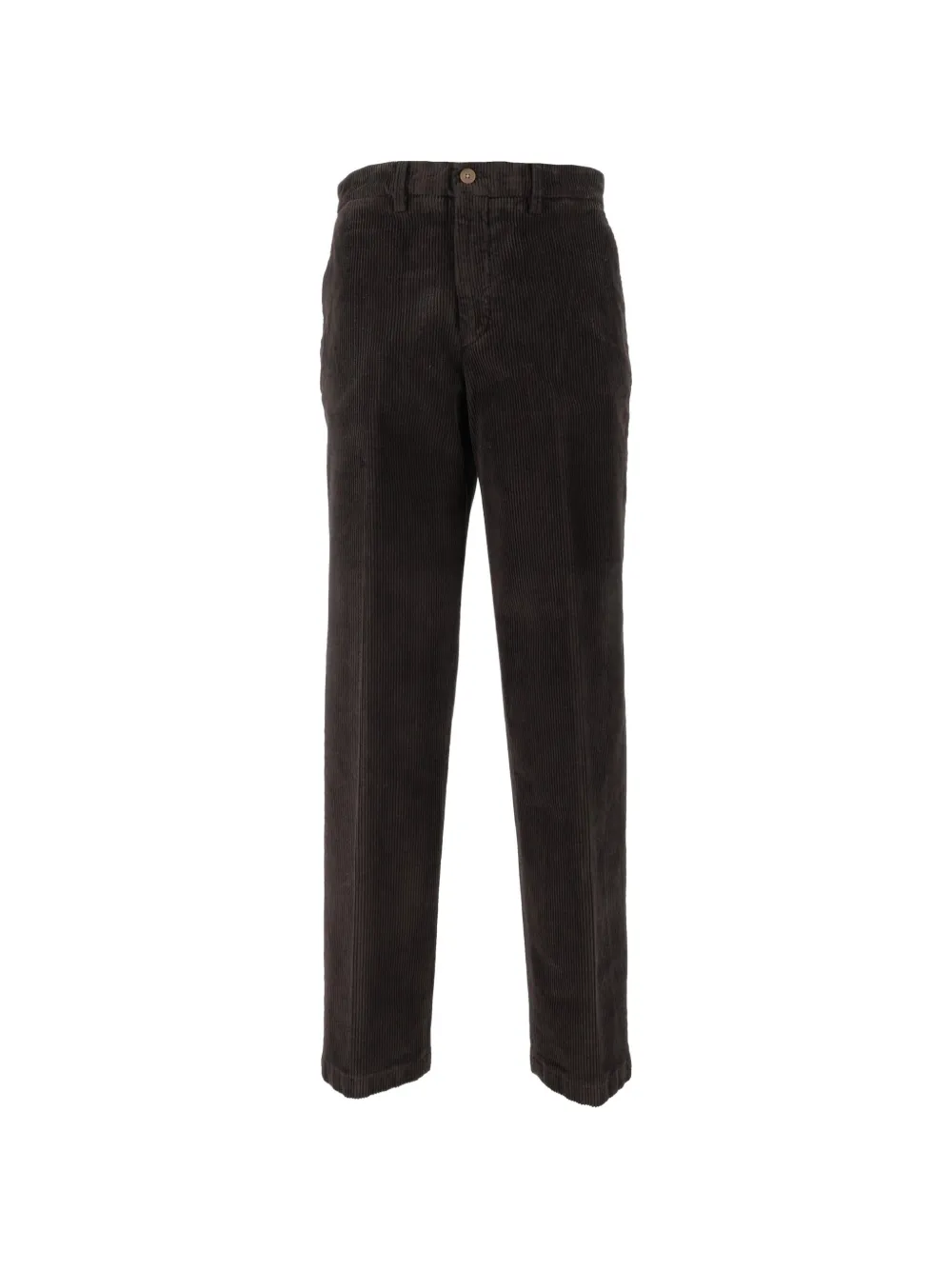 Briglia 1949 corduroy straight-leg trousers - Marrone