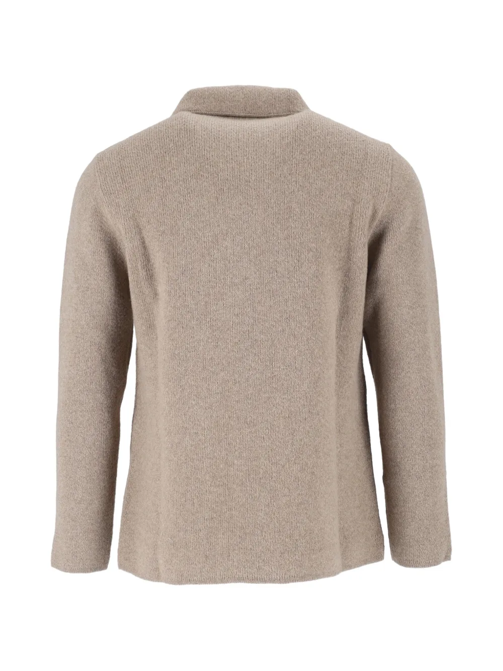 Lardini Gebreid wollen jack Beige