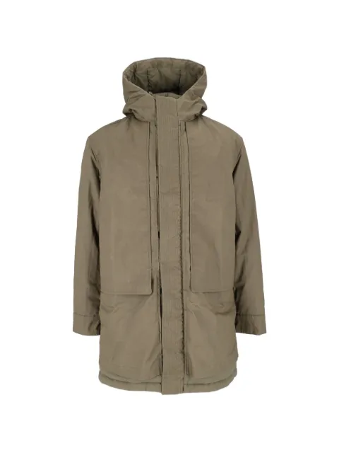 K-Way mid-length hooded coat