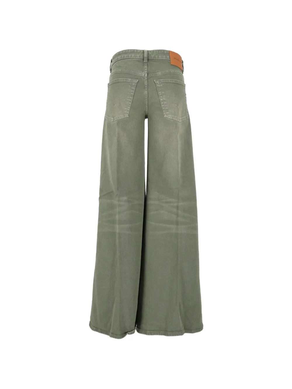 DONDUP KIDS Marlen wide-leg jeans Groen
