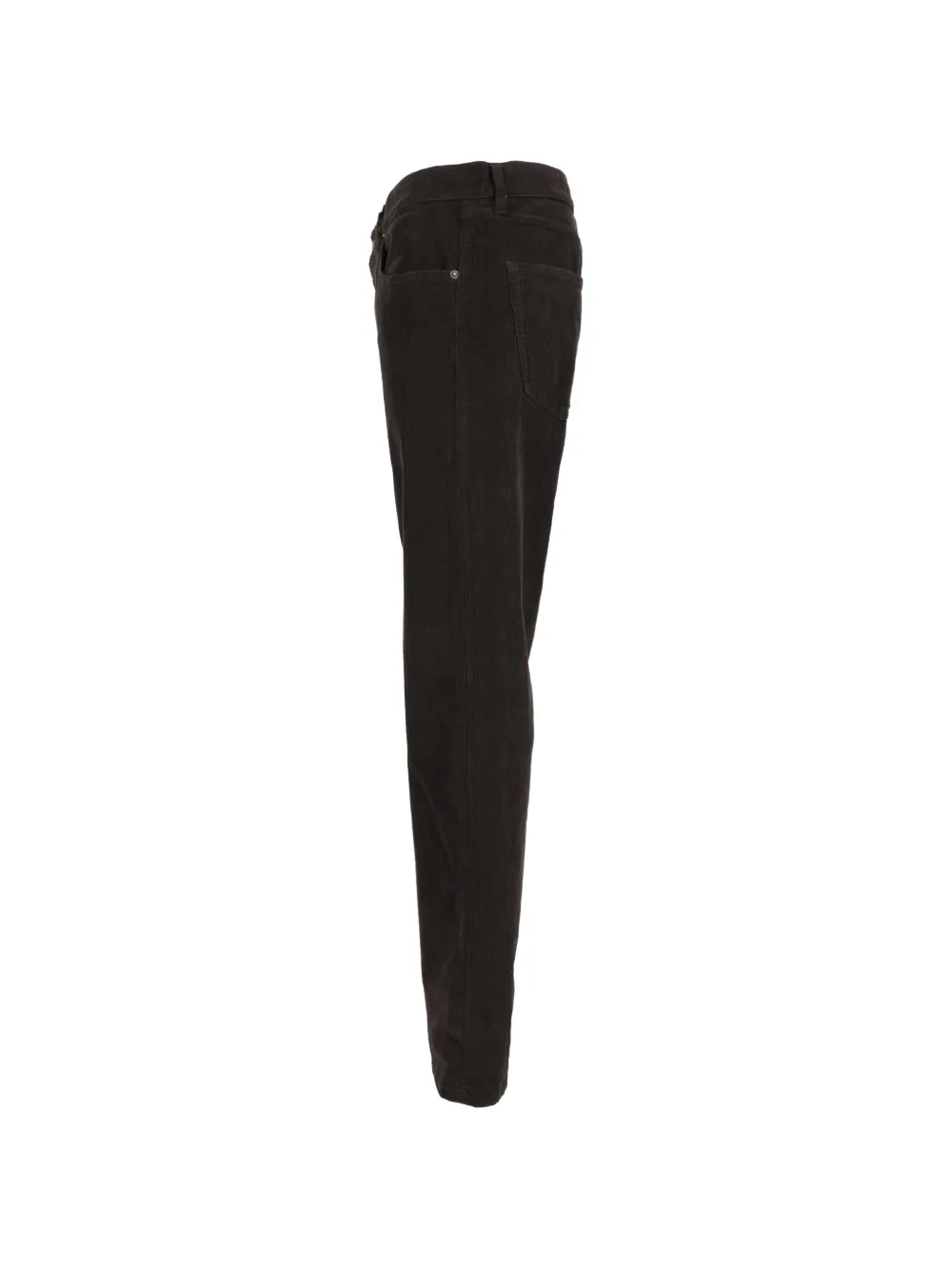 DONDUP Icon ribfluwelen straight broek Bruin
