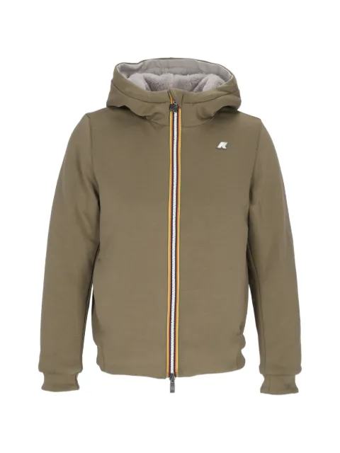 K-Way reversible faux-fur jacket