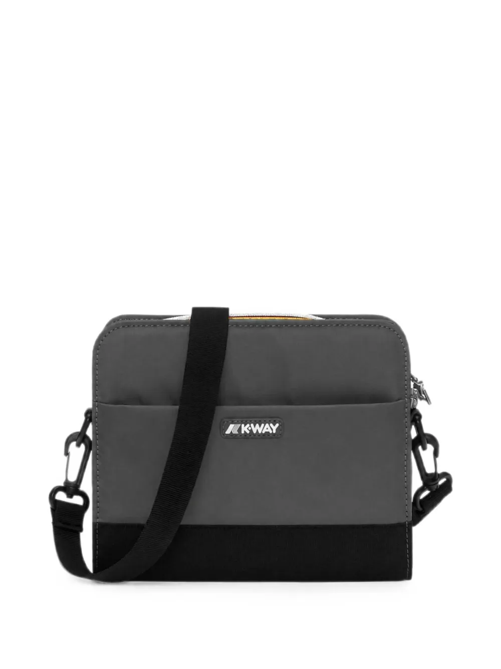 K-Way Marybell buidel met logo-patch Grijs