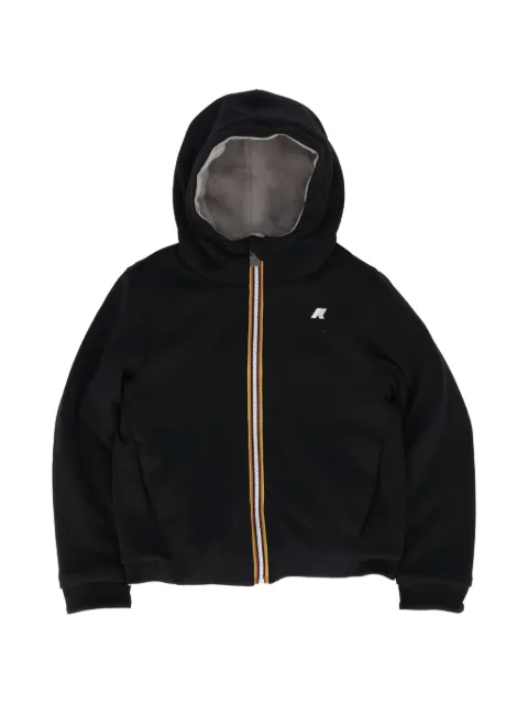 K Way Kids chaqueta P. Deva reversible con capucha y logo