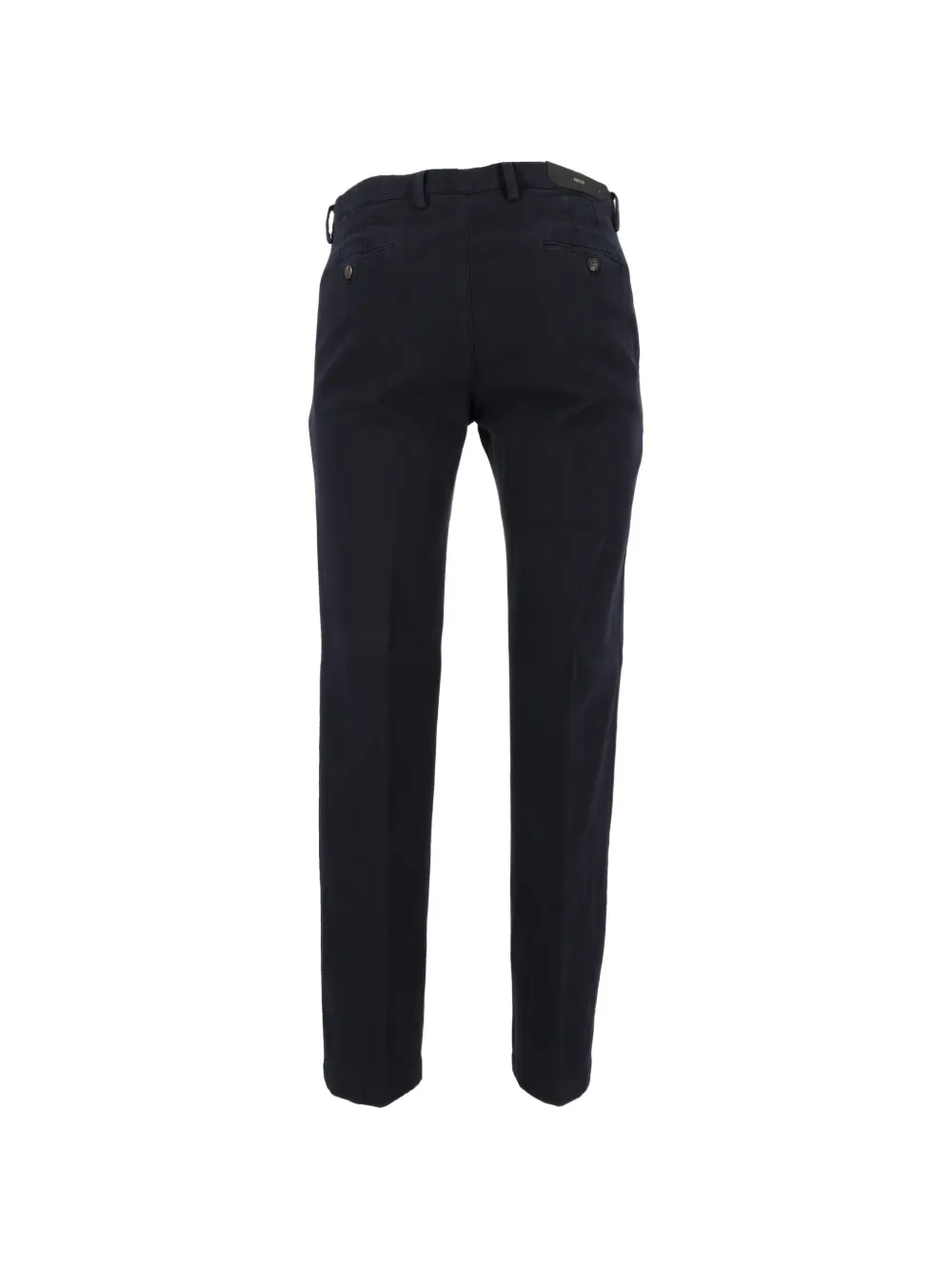 Briglia 1949 Broek met knoopsluiting en riemlussen Blauw