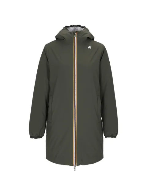 K-Way abrigo reversible con capucha