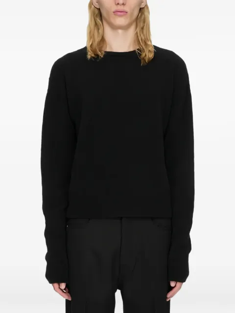 Rick Owens jersey con cuello redondo