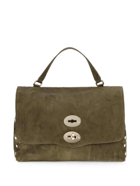 Zanellato Postina Officina stud-embellished shoulder bag