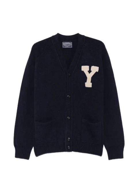 CHESAPEAKES letter-patch cardigan
