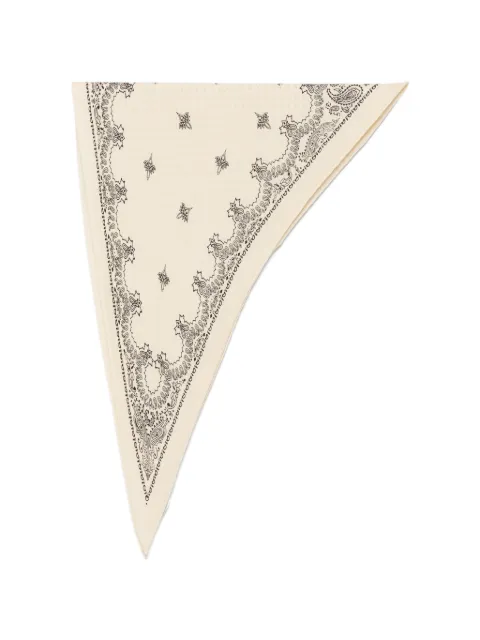 Destin paisley-print bandana scarf