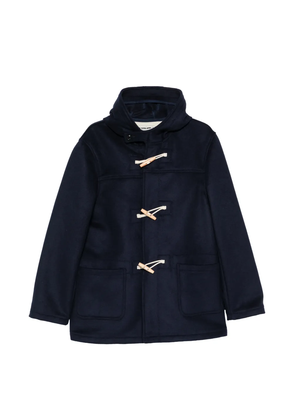 CHESAPEAKES toggle-fastening hooded duffle coat - Blu