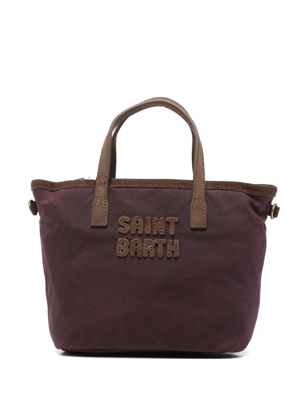 MC2 Saint Barth City Bag mini-messengertas Paars