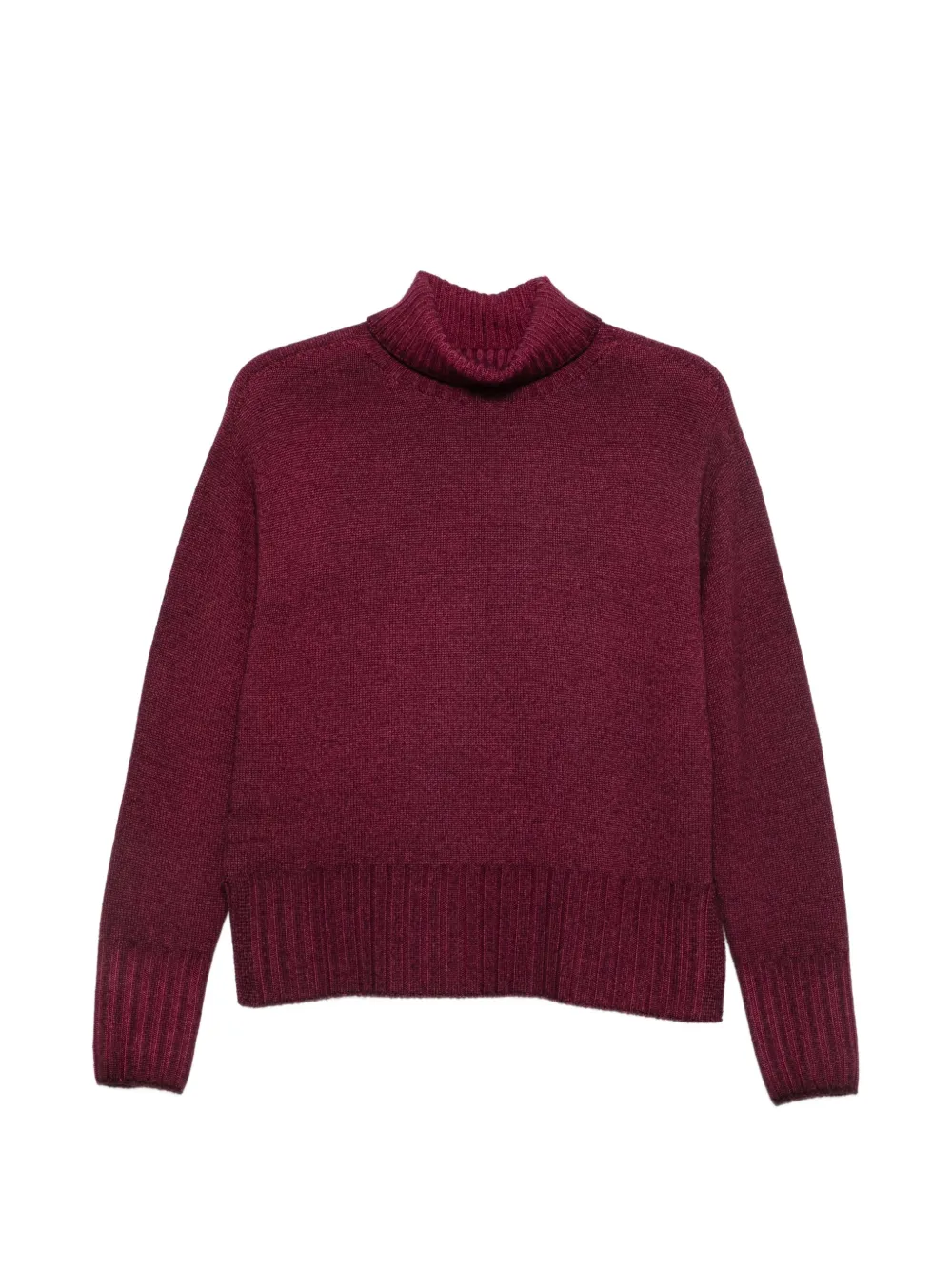 AROVESCIO roll-neck sweater - Rouge AROVESCIO roll-neck sweater - Rouge