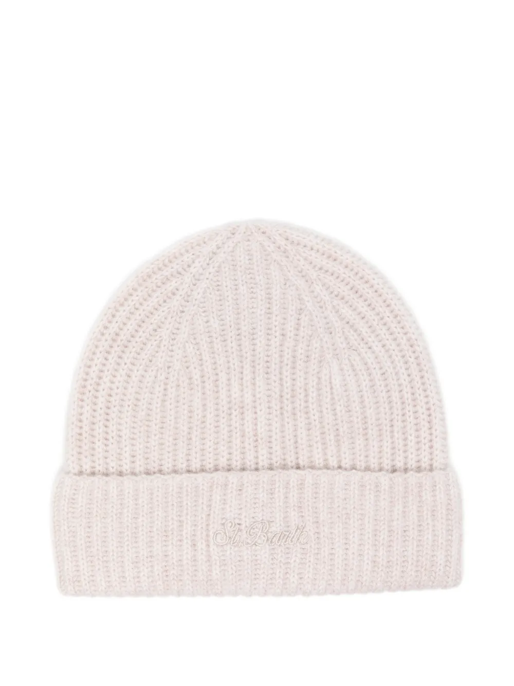 MC2 Saint Barth ribbed-knit beanie hat - Tons neutres MC2 Saint Barth ribbed-knit beanie hat - Tons neutres