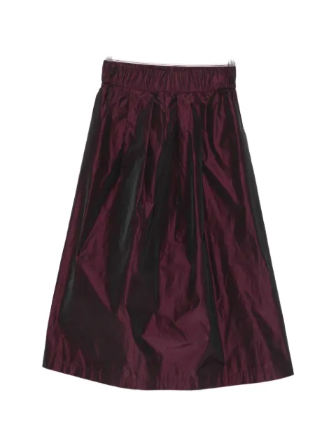 WHYCI MILANO pleated midi skirt