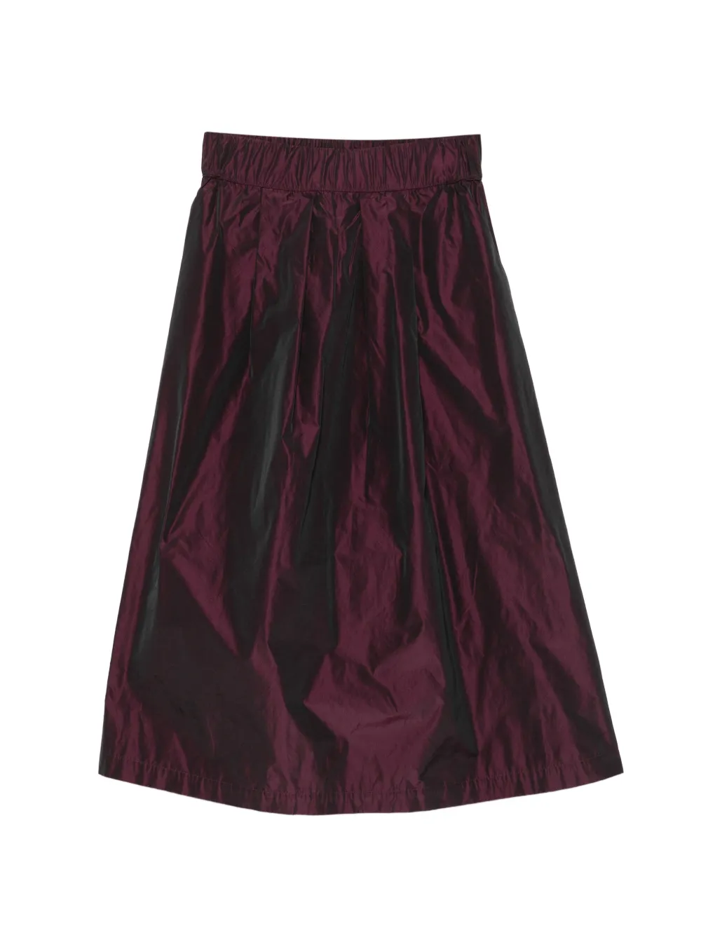 WHYCI MILANO pleated midi skirt