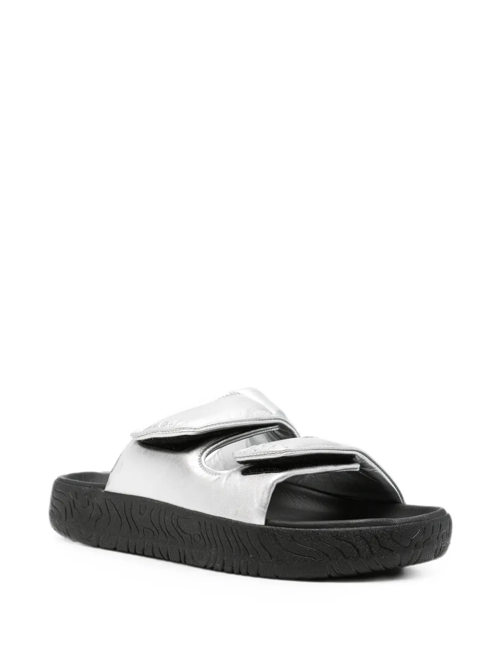 VEJA Etna touch-strap flat sandals Zilver