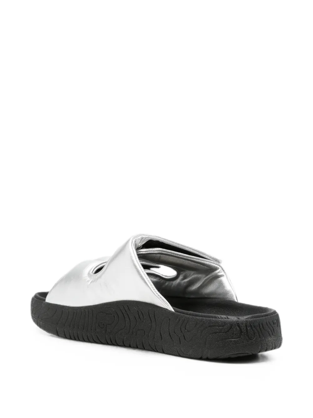 VEJA Etna touch-strap flat sandals Zilver