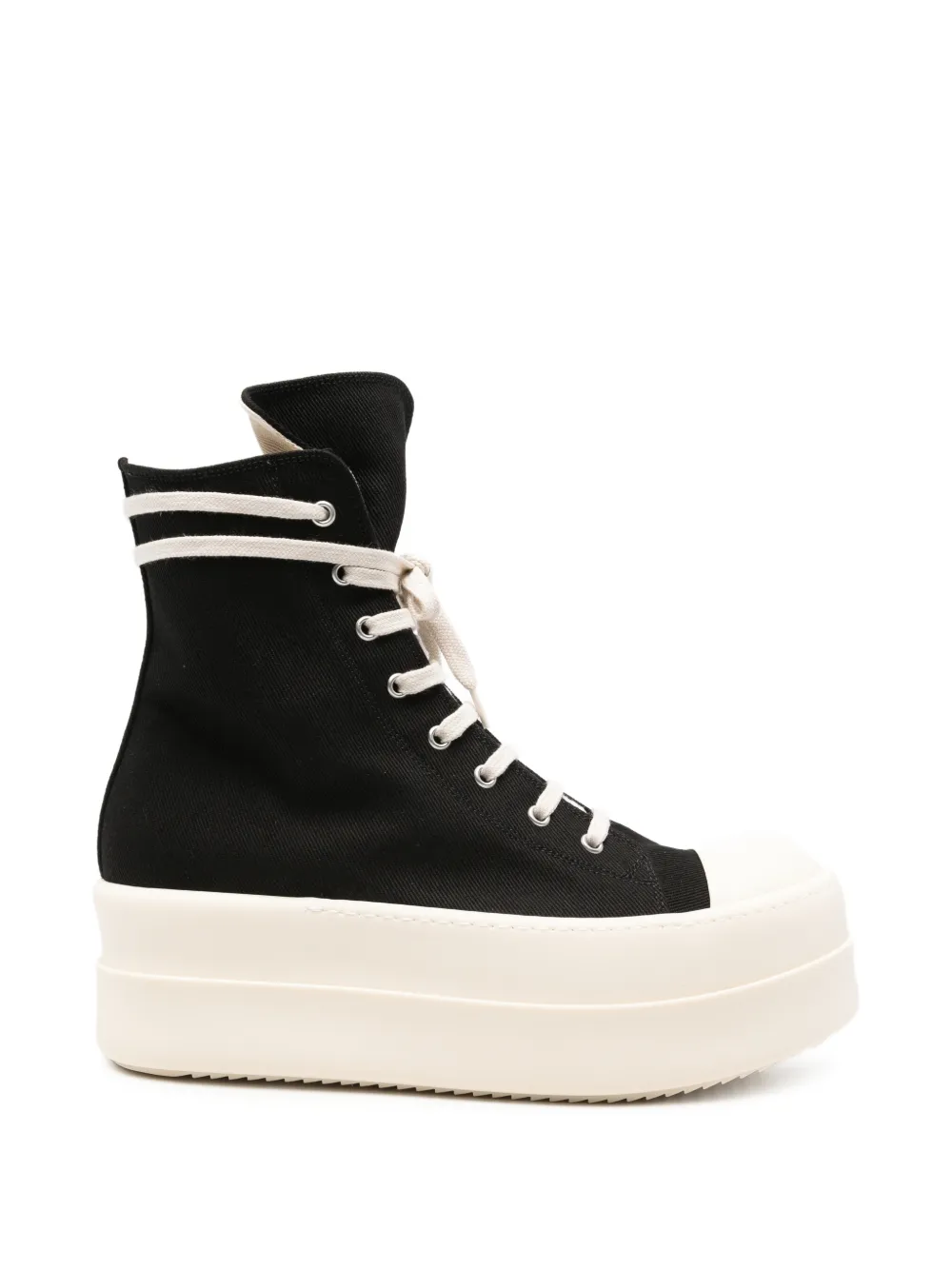 Rick Owens DRKSHDW high-top platform sneakers - Schwarz