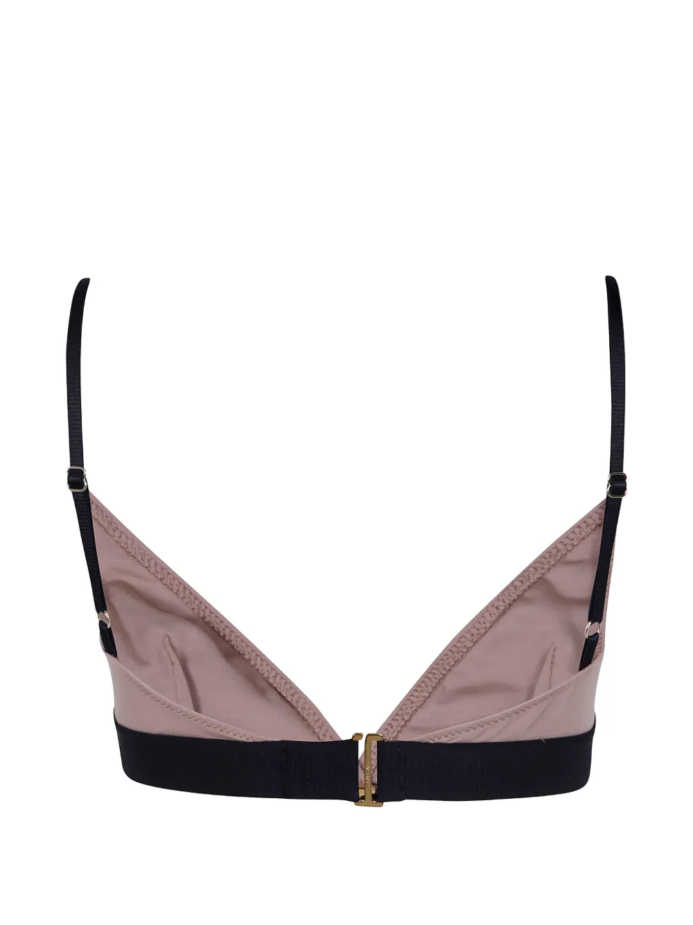 TOM FORD Triangel bh met logoband Beige