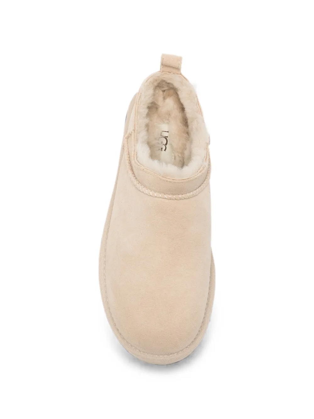 UGG Classic Micro pull-tab ankle boots Beige