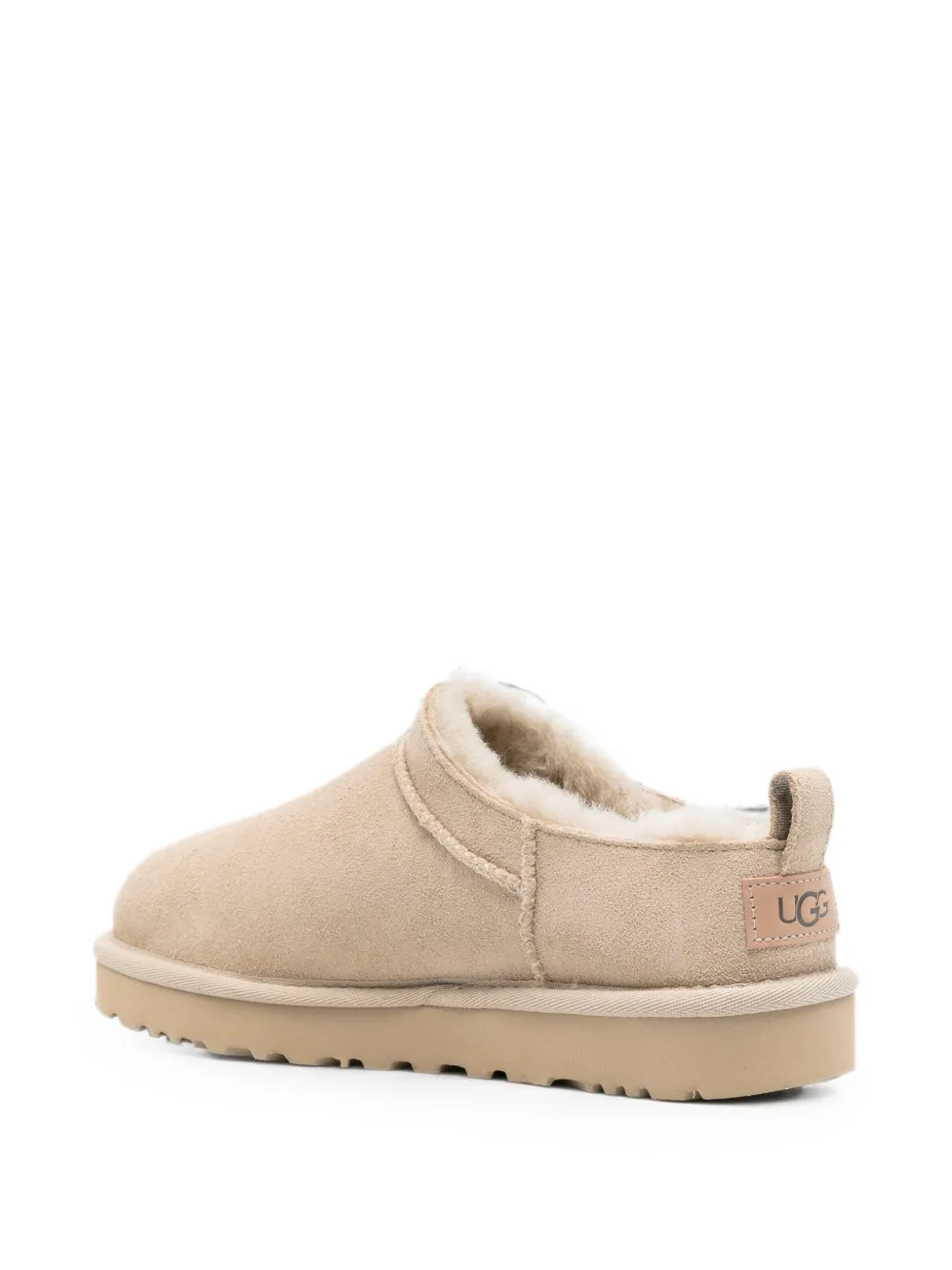 UGG Classic Micro pull-tab ankle boots Beige
