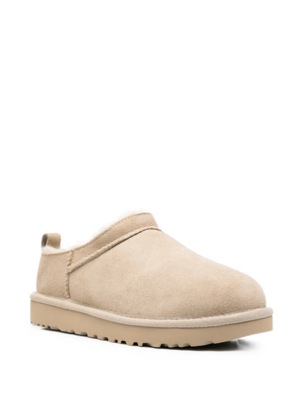 UGG Classic Micro pull-tab ankle boots Beige