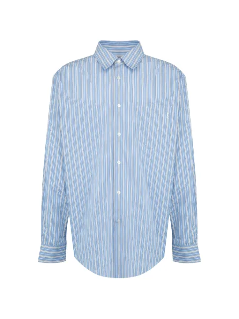 Saint Laurent camisa Cassandre a rayas