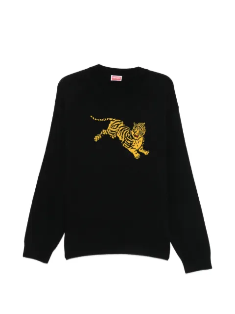 Kenzo tiger-motif sweater