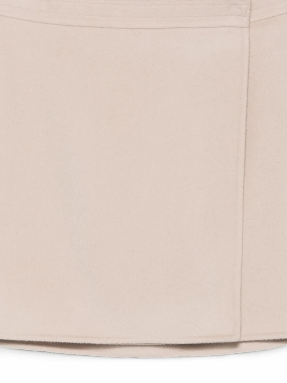 Semicouture Straight mini-rok Beige