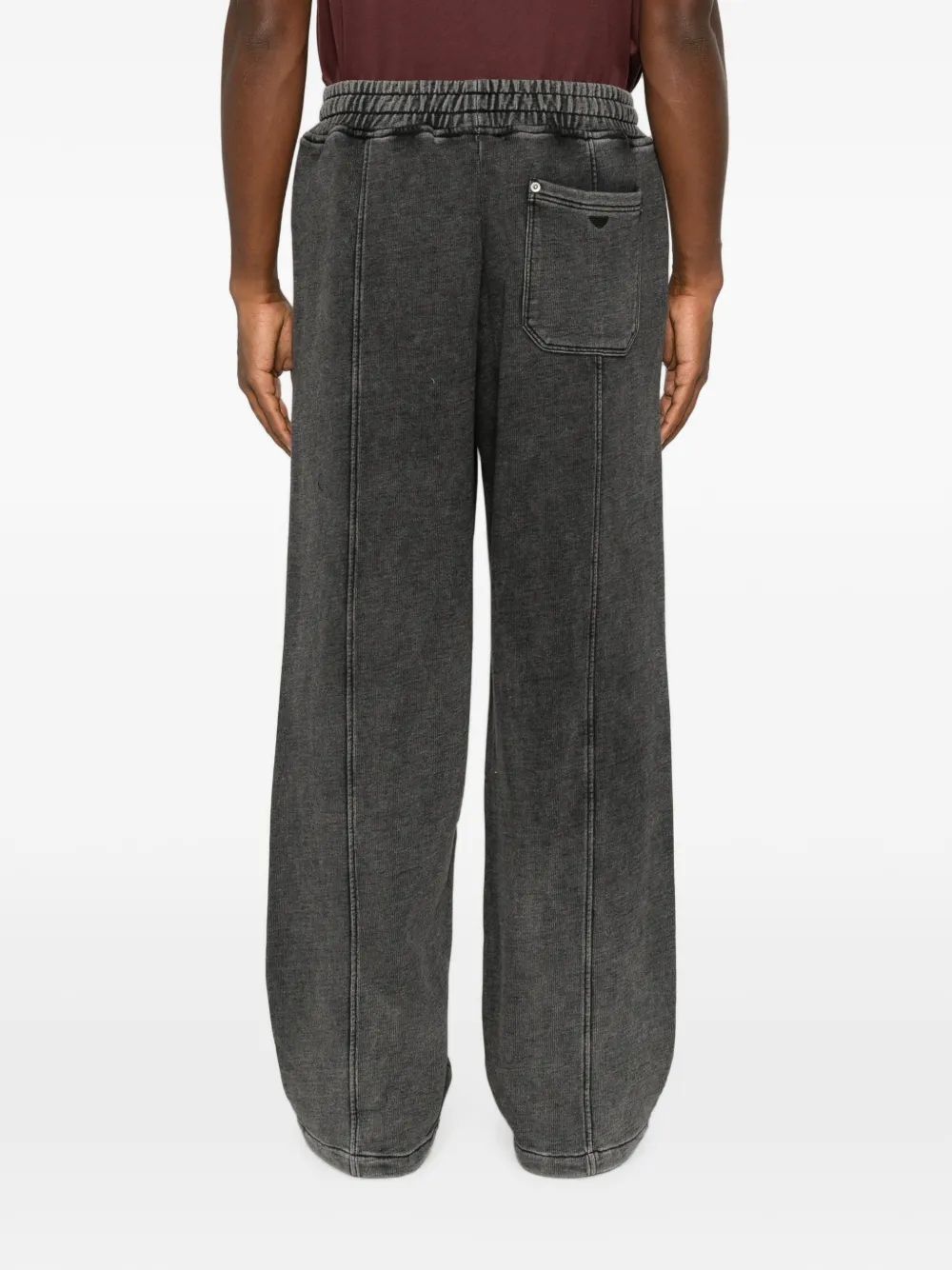 Emporio Armani Trainingsbroek met elastische taille Grijs