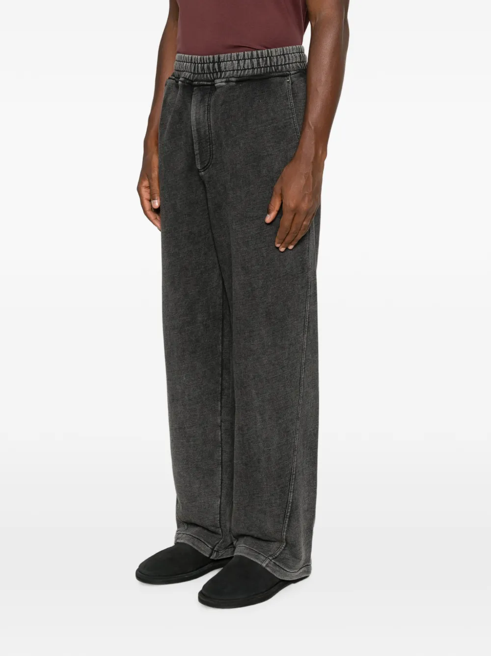 Emporio Armani Trainingsbroek met elastische taille Grijs