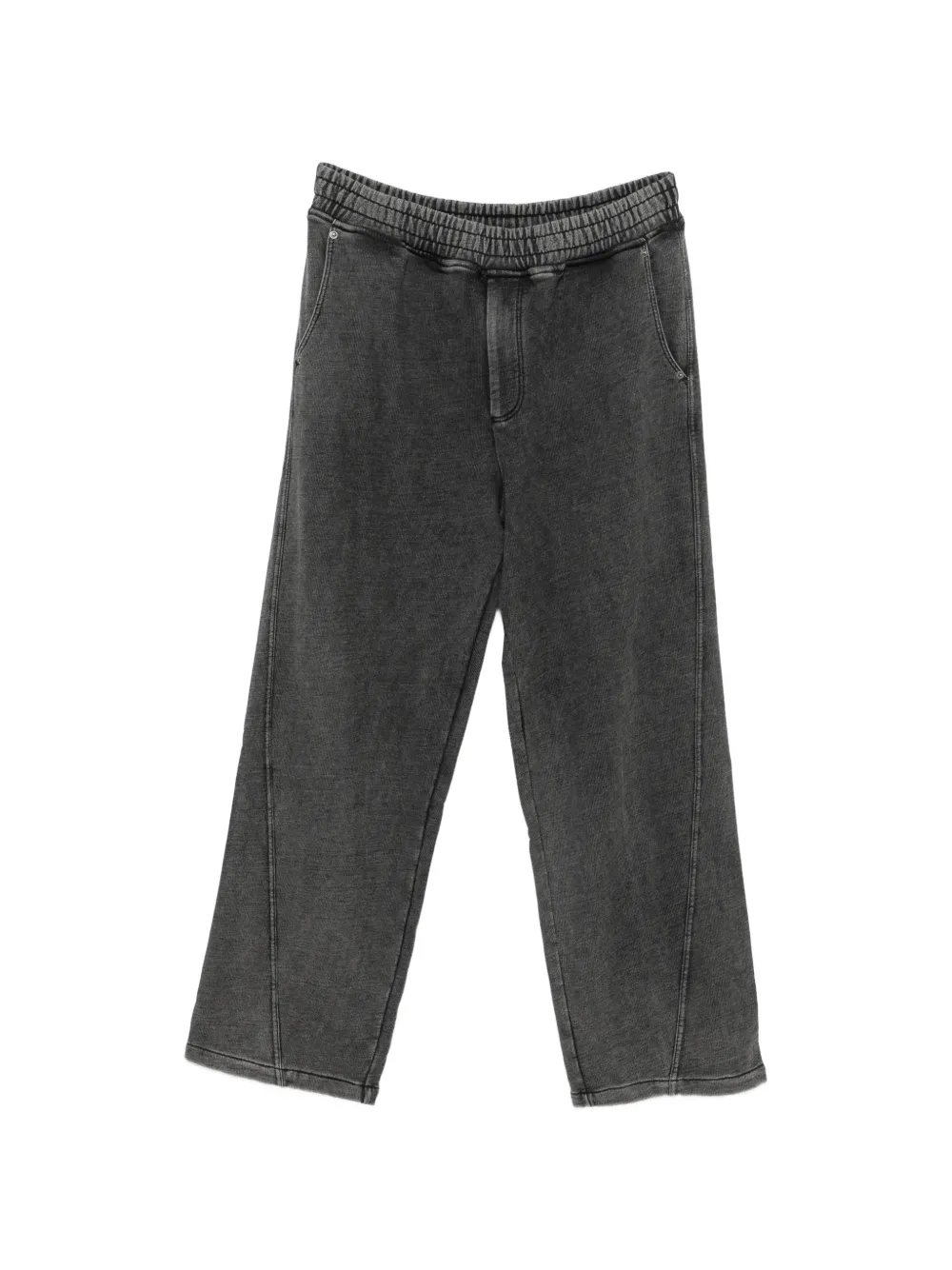 Emporio Armani elasticated-waistband track pants - Grigio