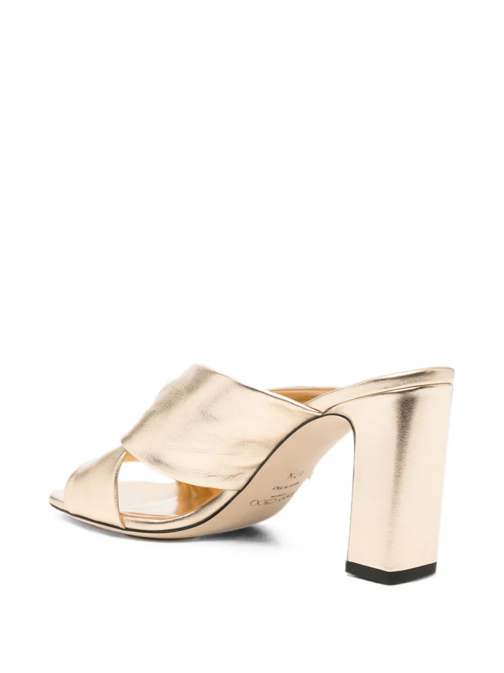 Jimmy Choo Rafi pearl-embellished sandals Goud