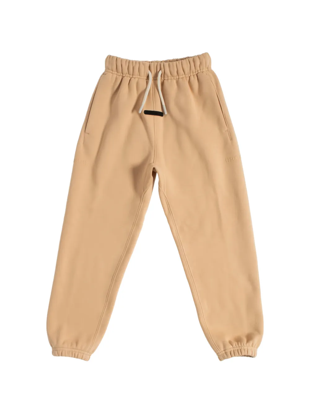 FEAR OF GOD ESSENTIALS KIDS logo-patch track pants - Toni neutri